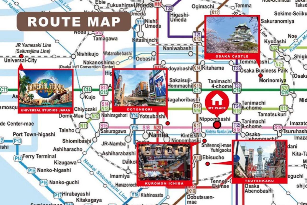 Airspace Nipponbashi Osaka Bagian luar foto